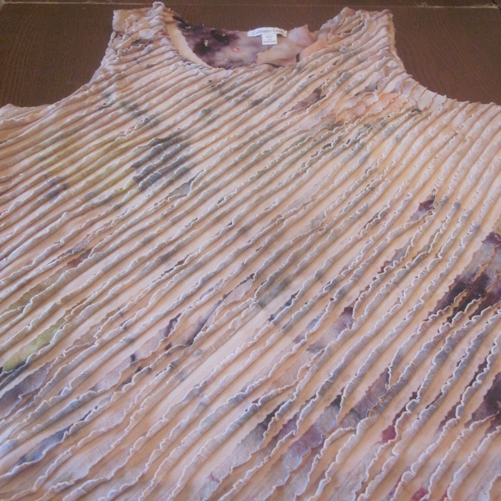 COLDWATER CREEK 2X (20W-22W) SLEEVELESS TOP